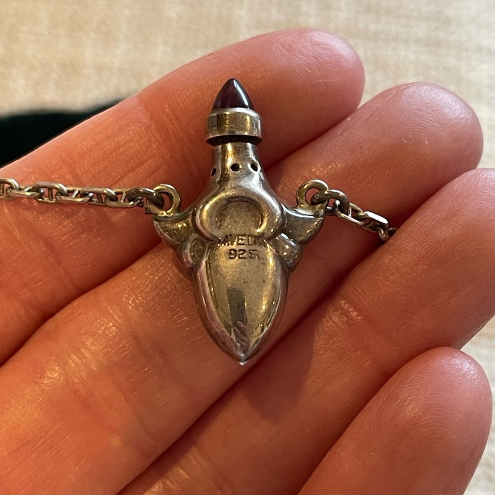 Aveda sterling silver necklace
